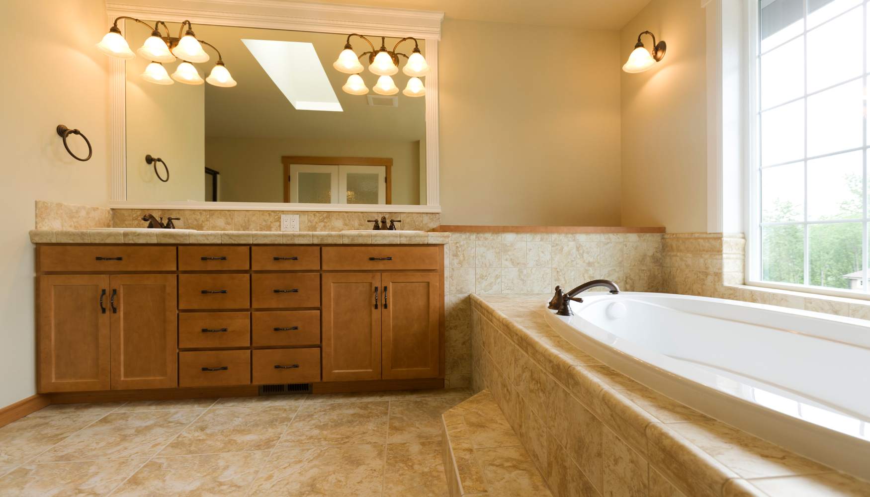 what are travertine tiles 
